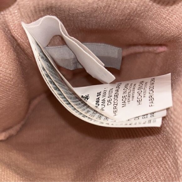 Puma Girls Pink Beanie Hat - Picture 4 of 8